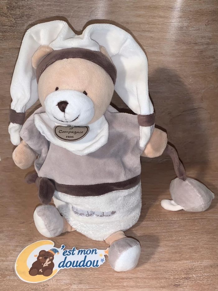 DDC77 doudou ours doudou et compagnie