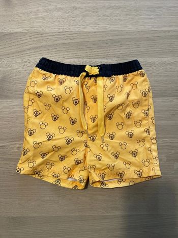 Short de bain jaune et noir Disney orchestra 9 mois