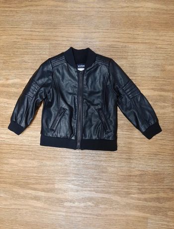 Veste en faux cuir