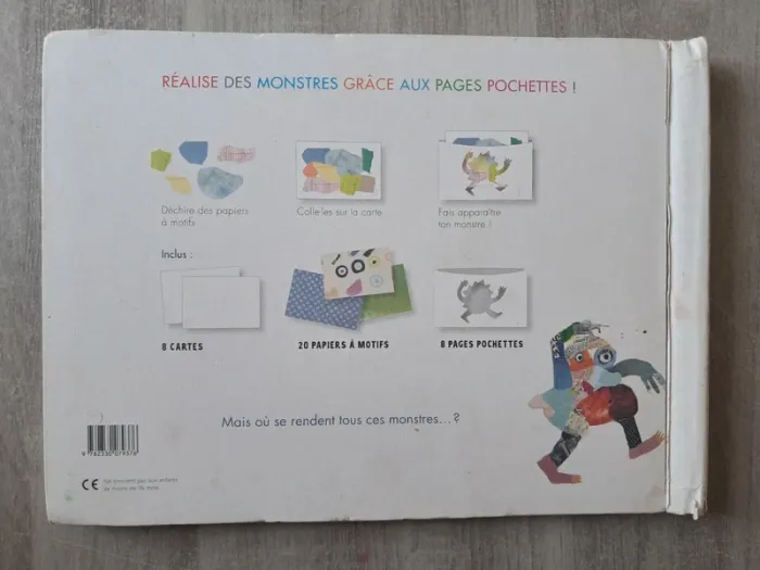 Livre monstre en papier Acte Sud junior - photo numéro 2