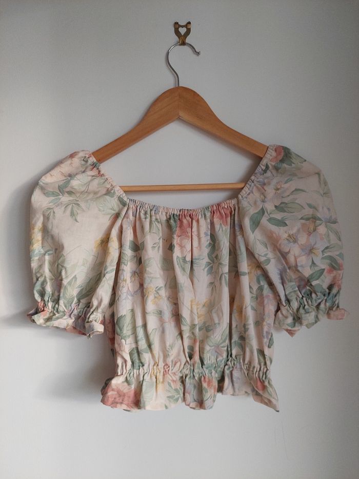 Haut fleuri et - photo numéro 4