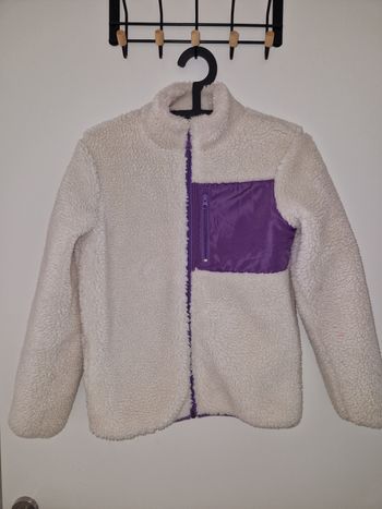 Veste laine retournée neuve
