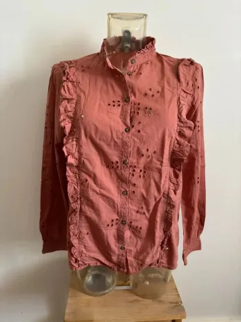 Chemise broderie anglaise