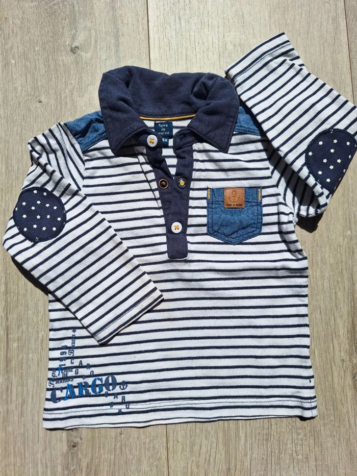 Polos manches longues 18mois - photo numéro 2