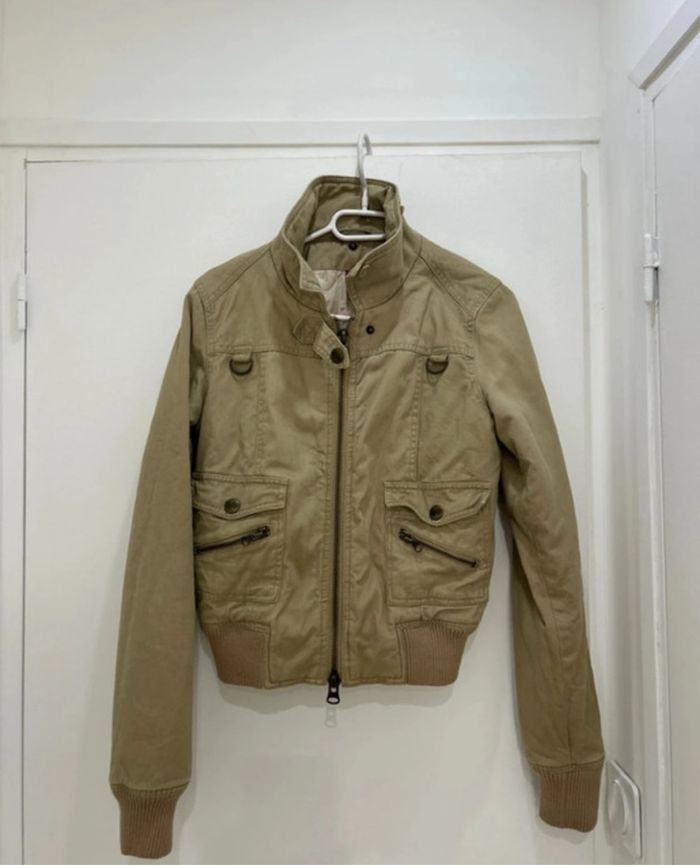 Veste La redoute Kaki taille 38 - photo numéro 7