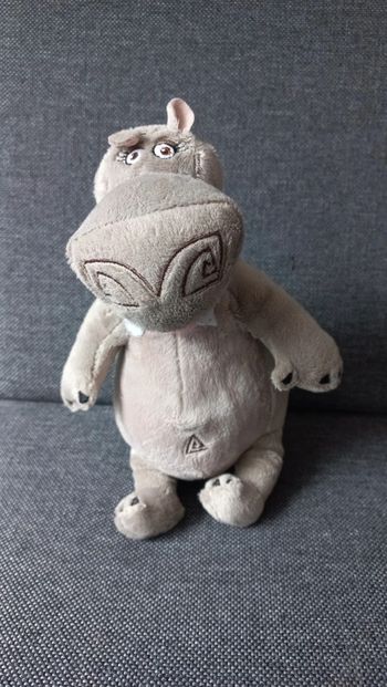 Peluche hippopotame Gloria de madagascar