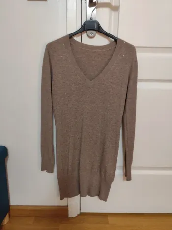 Robe pull à paillettes