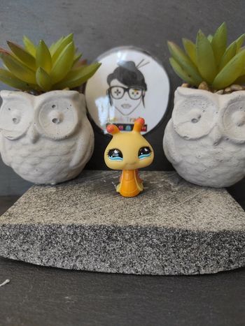 Littlest Petshop LPS Pet Shop Hasbro Snail Escargot 890 #geektradelpsescargot