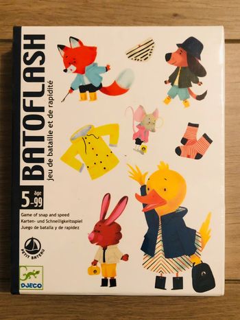 Jeu de bataille et de rapidité Batoflash en édition limitée Djeco 5+