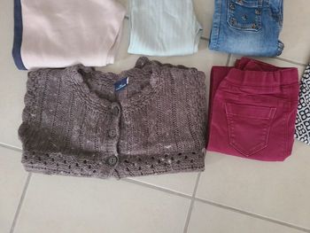 Lot vêtements fille 7 ans