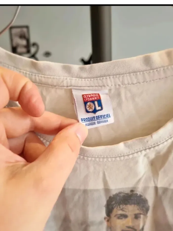 T shirt Olympique lyonnais - photo numéro 3