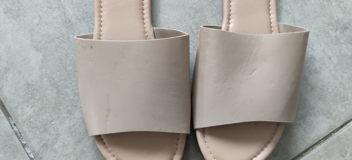 Sandales femme Ardene taille 38 beige - Bon état - photo numéro 7