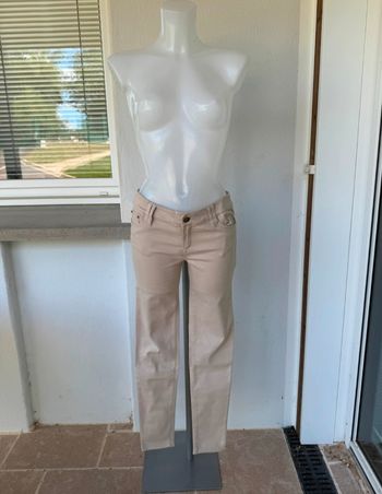 Pantalon beige Jennyfer