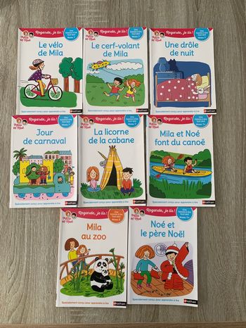 Regarde , je lis ! Mila et Noé