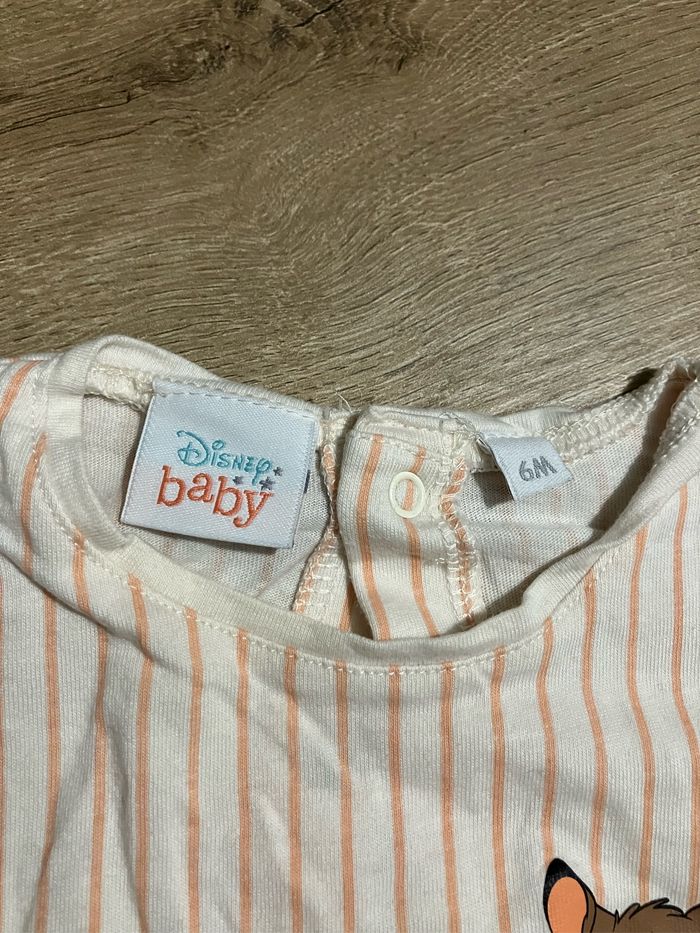 Barboteuse rayée Disney 6 mois - photo numéro 5