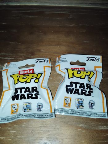 Lot de deux bitty pop Funko Star wars