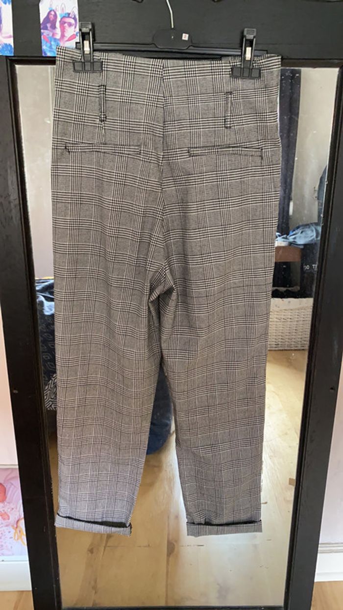 Pantalon carreaux drôle de copine - photo numéro 2