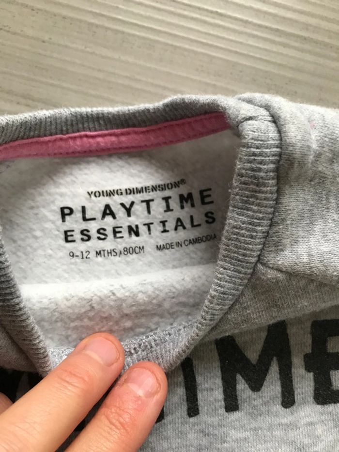 Pull chaud minnie gris - photo numéro 3