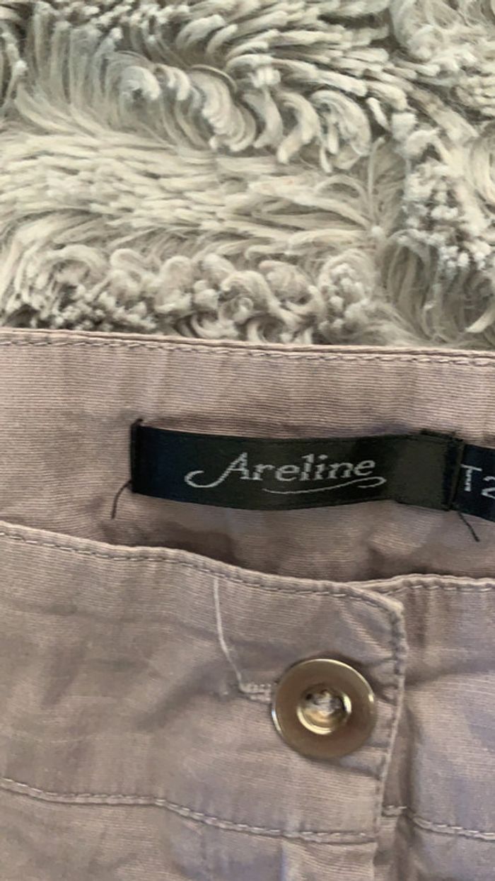 Pantacourt gris Areline taille 2 - photo numéro 3