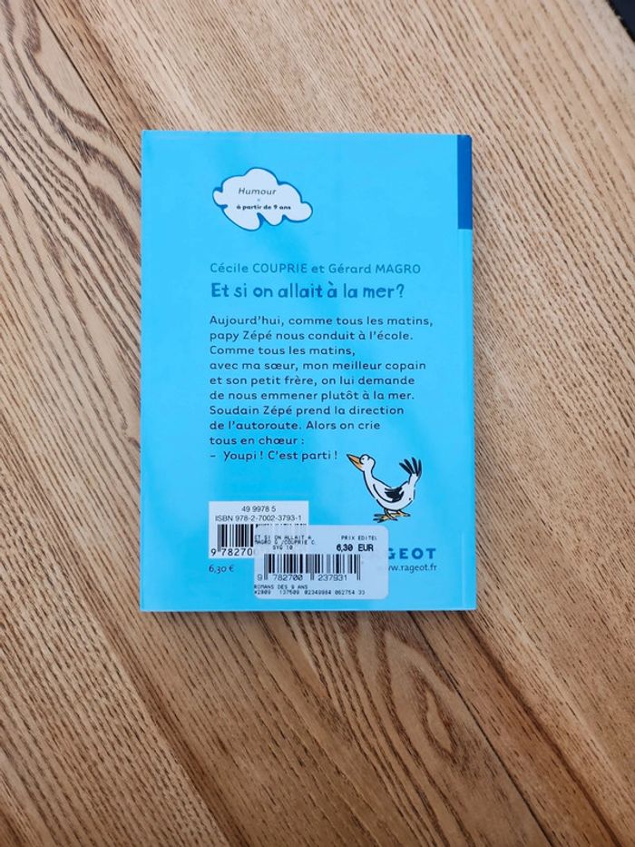 Livre et si on allait à la mer - photo numéro 2