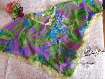 💜 Poncho en voile pour retour de plage 💜