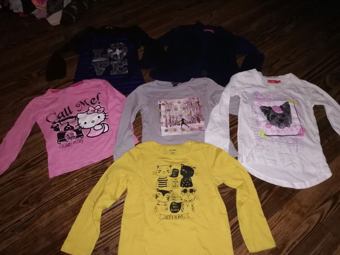 Lot de tee shirt 4 ans