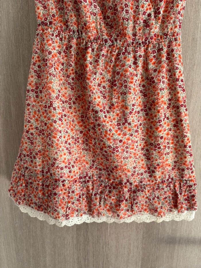 Jolie robe esprit bohème fleurie sans manche - Promod - T38 - photo numéro 6