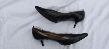 sergio rossi vintage escarpins cuir