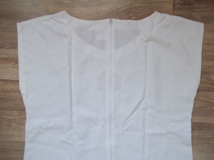 Blouse sans manche Bragard blanche 46M - photo numéro 4