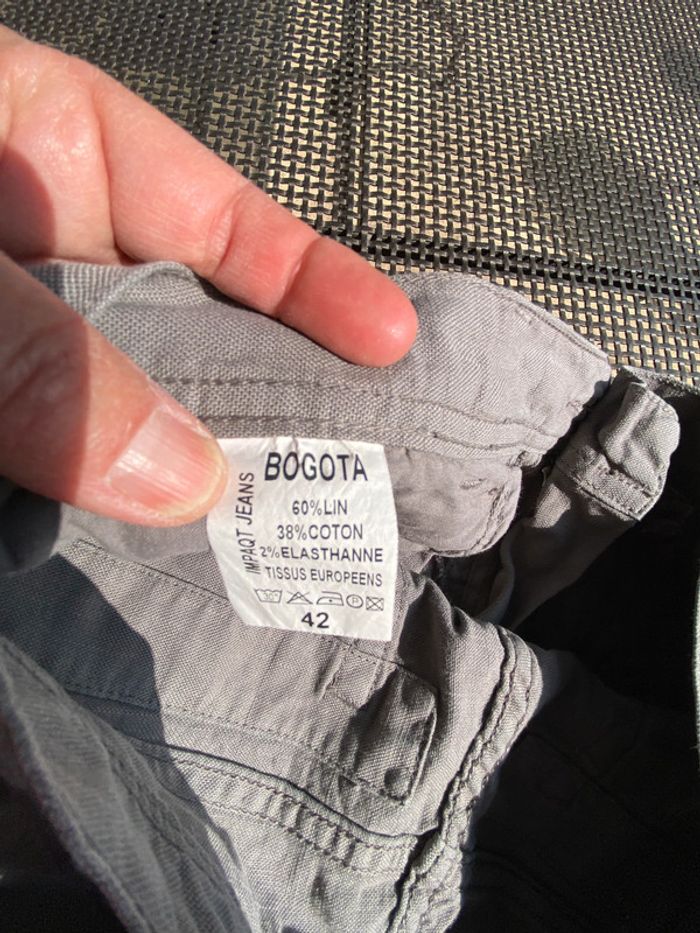 Pantalon lin coton impaqt 42 - photo numéro 9