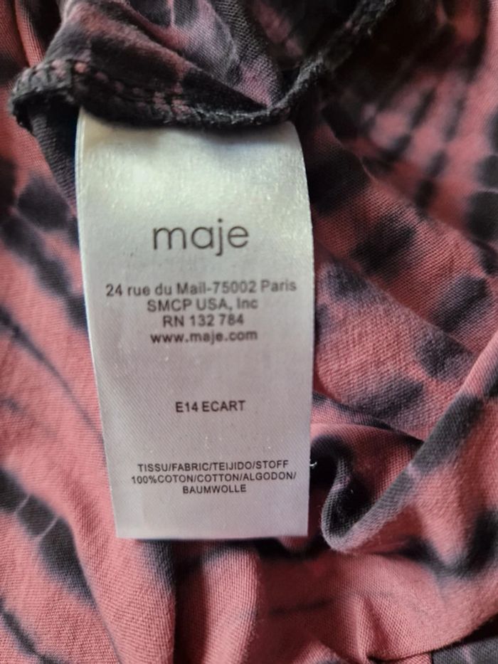 T-shirt Maje taille 3 neuf - photo numéro 6
