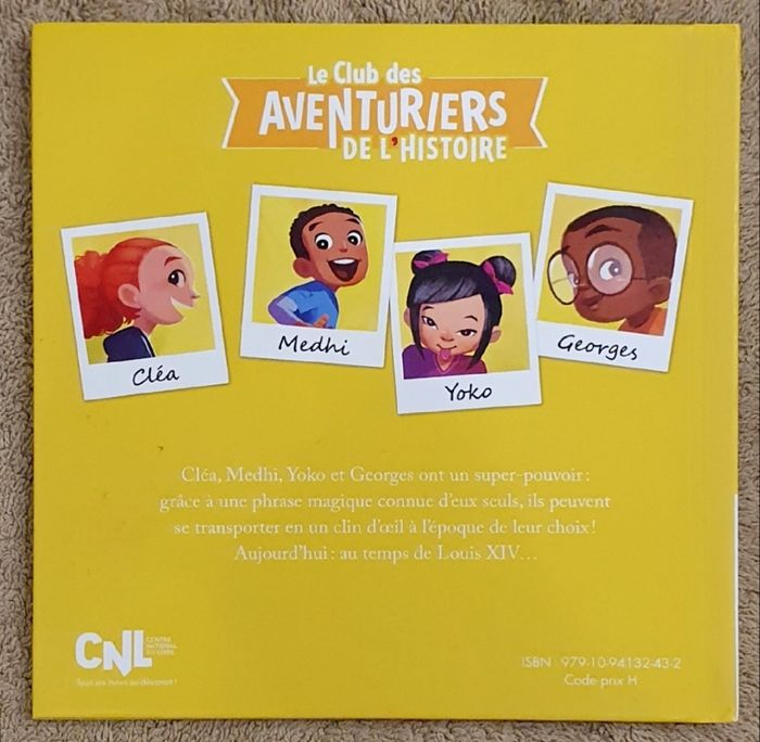 Roman Jeunesse "La Perruque du Roi Soleil" (4-6 ans) / Hachette - photo numéro 2