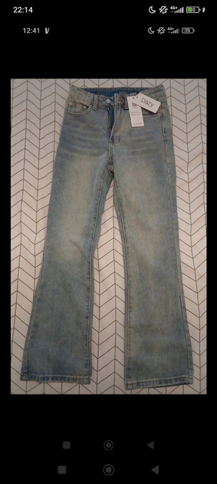 Lot 4noir jean flare - photo numéro 5