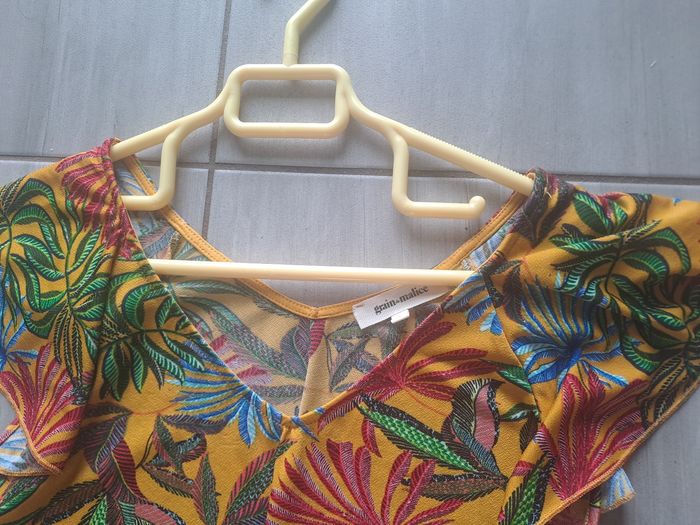 Blouse légère Tropical Grain de Malice Taille S - photo numéro 6