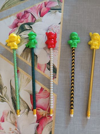 Crayon papier avec kiki Bonux