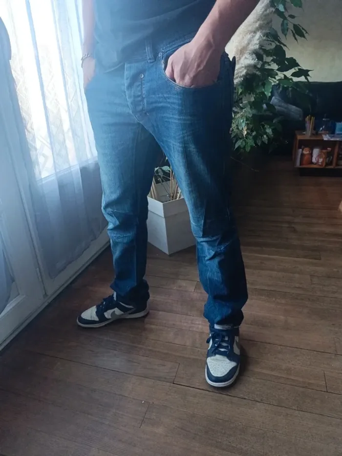 Jeans bershka slight T:40 31 - photo numéro 3