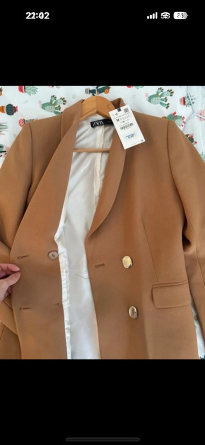 blazer veste zara - photo numéro 2