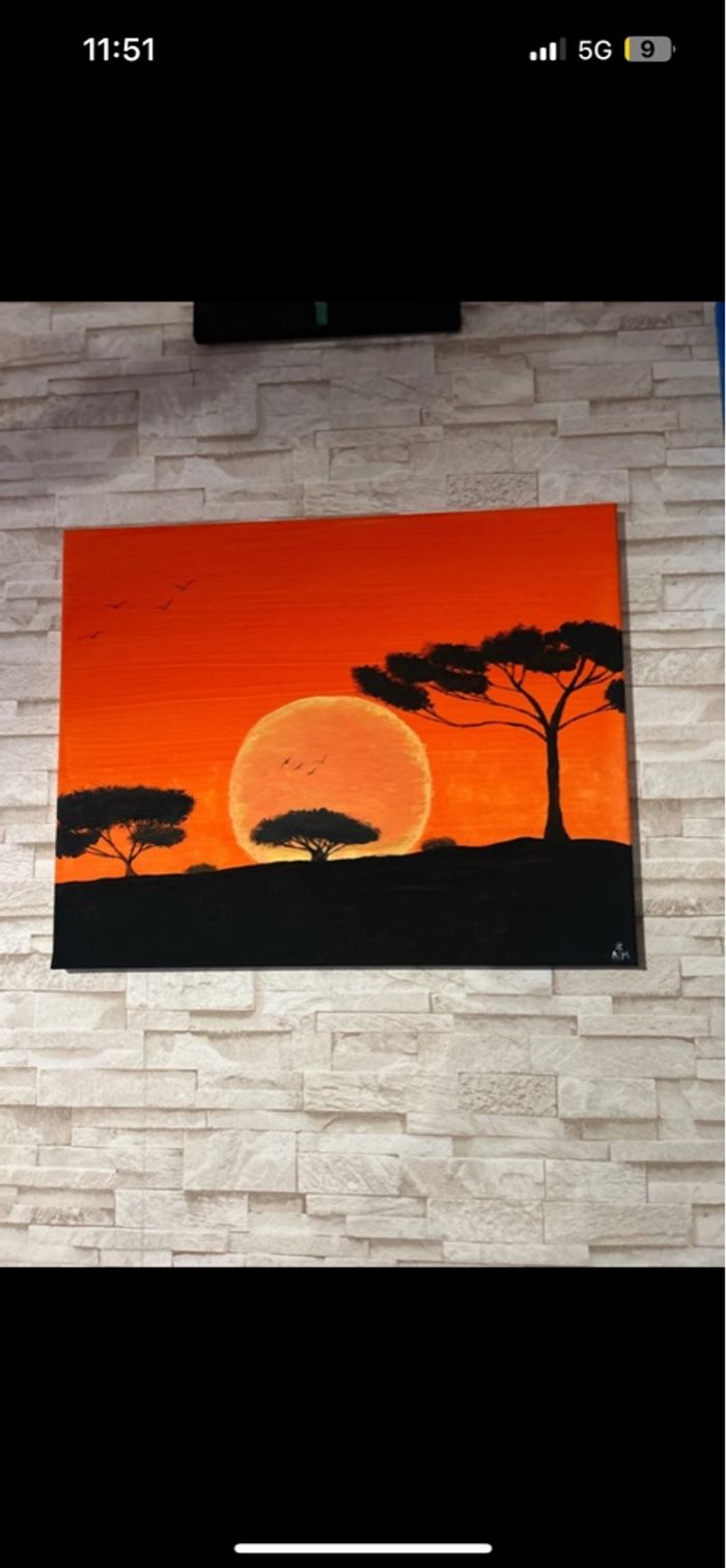 Tableau peint à la main - photo numéro 2