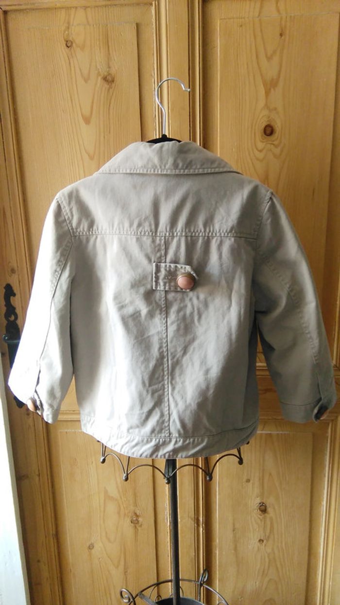 Veste jean gris manche 3/4 Jennyfer - photo numéro 4