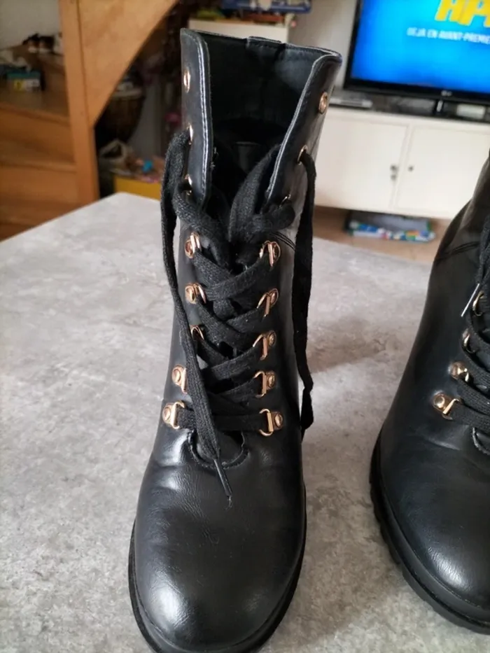 Bottines taille 39 Justfab - photo numéro 9