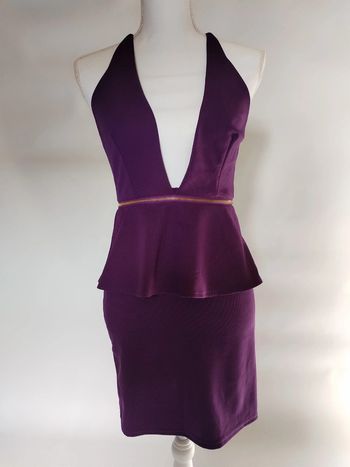 Robe violette taille 38
