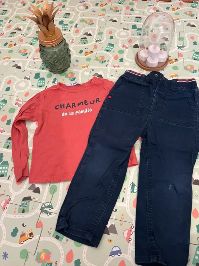 Ensemble t shirt NPO et pantalon orchestra 24 mois