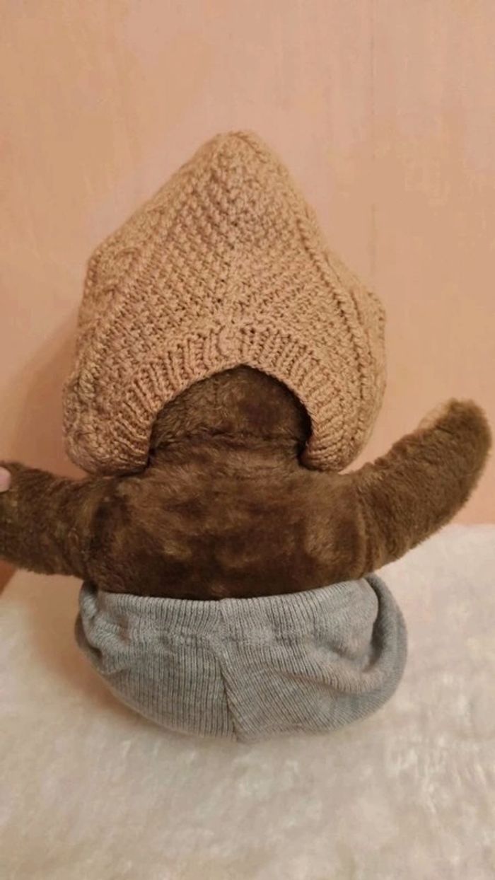 Bonnet Tricoté Main Vintage 70s/80s T. 40cm 🇨🇵 Fabriqué en France - photo numéro 4