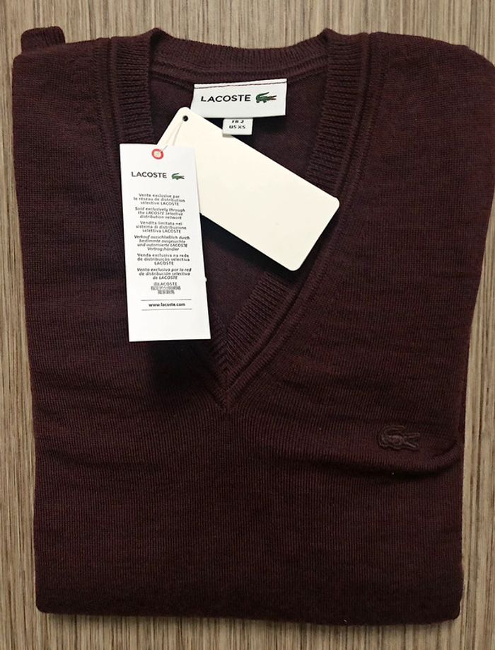 Pull Lacoste Neuf - photo numéro 7
