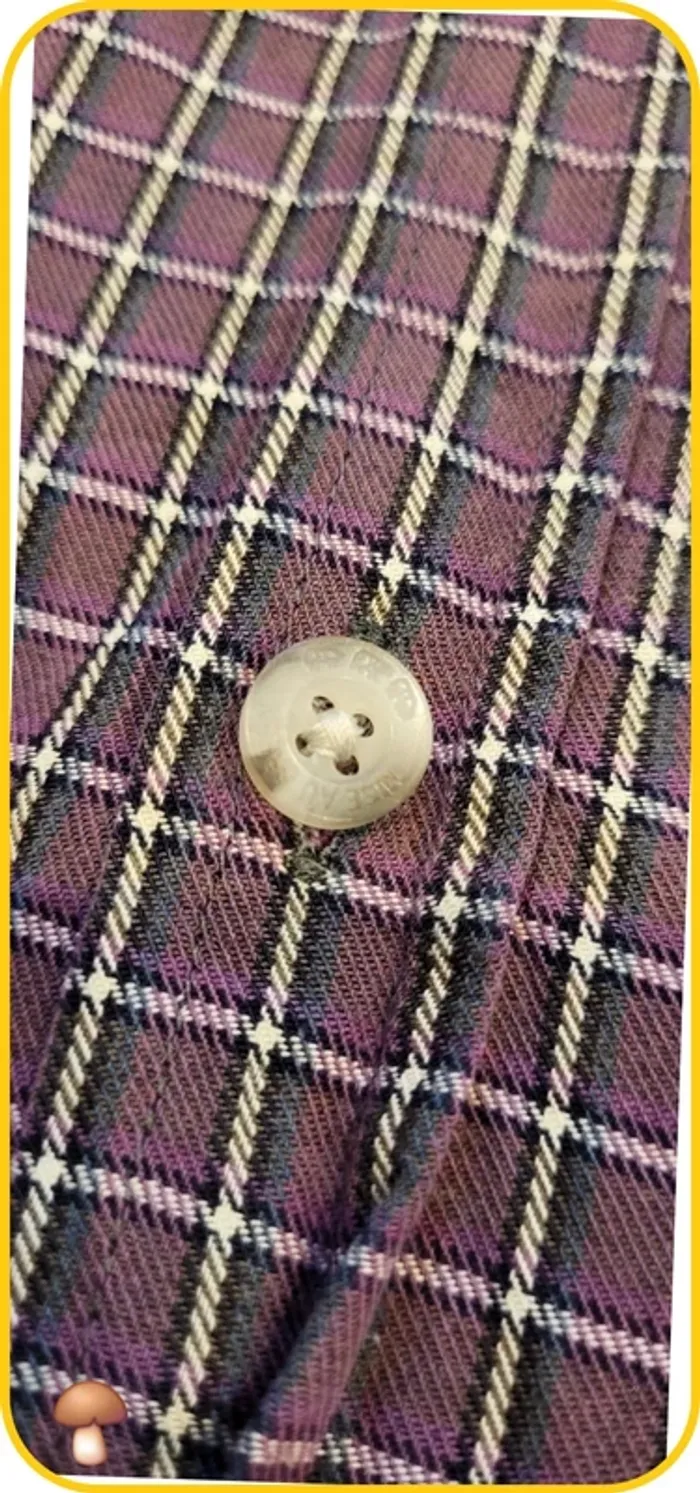 Chemise à carraux homme Mise au Green – Taille XL – Très bon état
- Violet - photo numéro 4