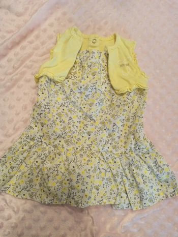 Robe été fleurie 3mois