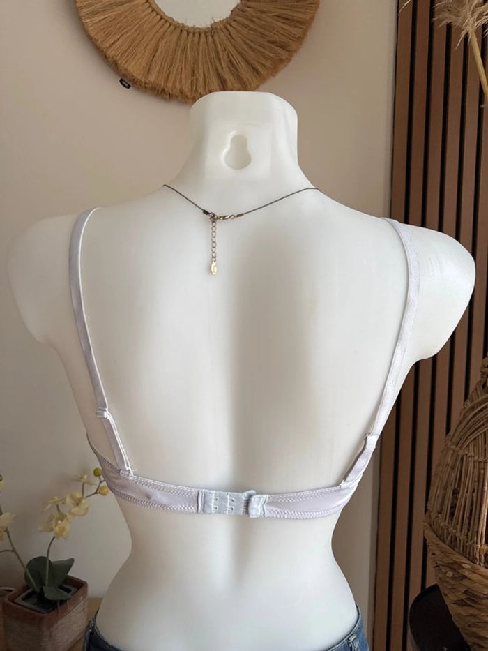 Soutien gorge blanc bretelles amovibles - photo numéro 4