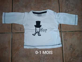 Maillot garçon 0-1 MOIS