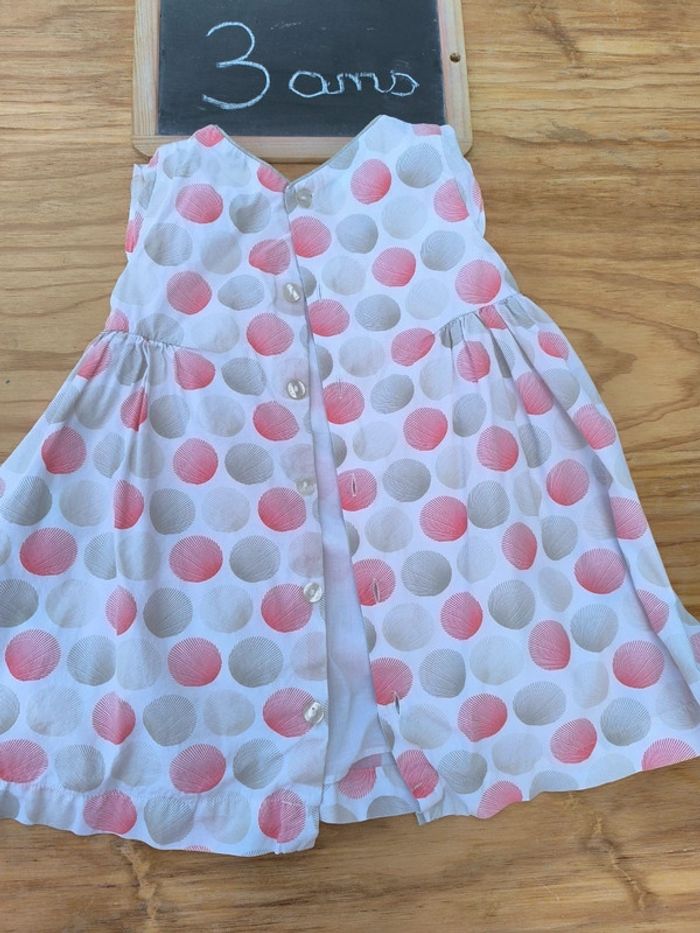 Ensemble Robe et culotte Obaïbi taille 3 ans en bon état - photo numéro 5