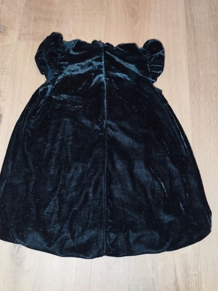 Robe noir velours 18mois - photo numéro 2